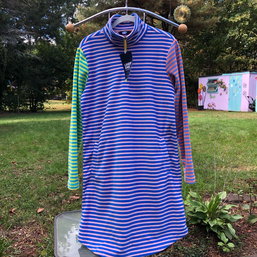 Lands End Polar Fleece Dress